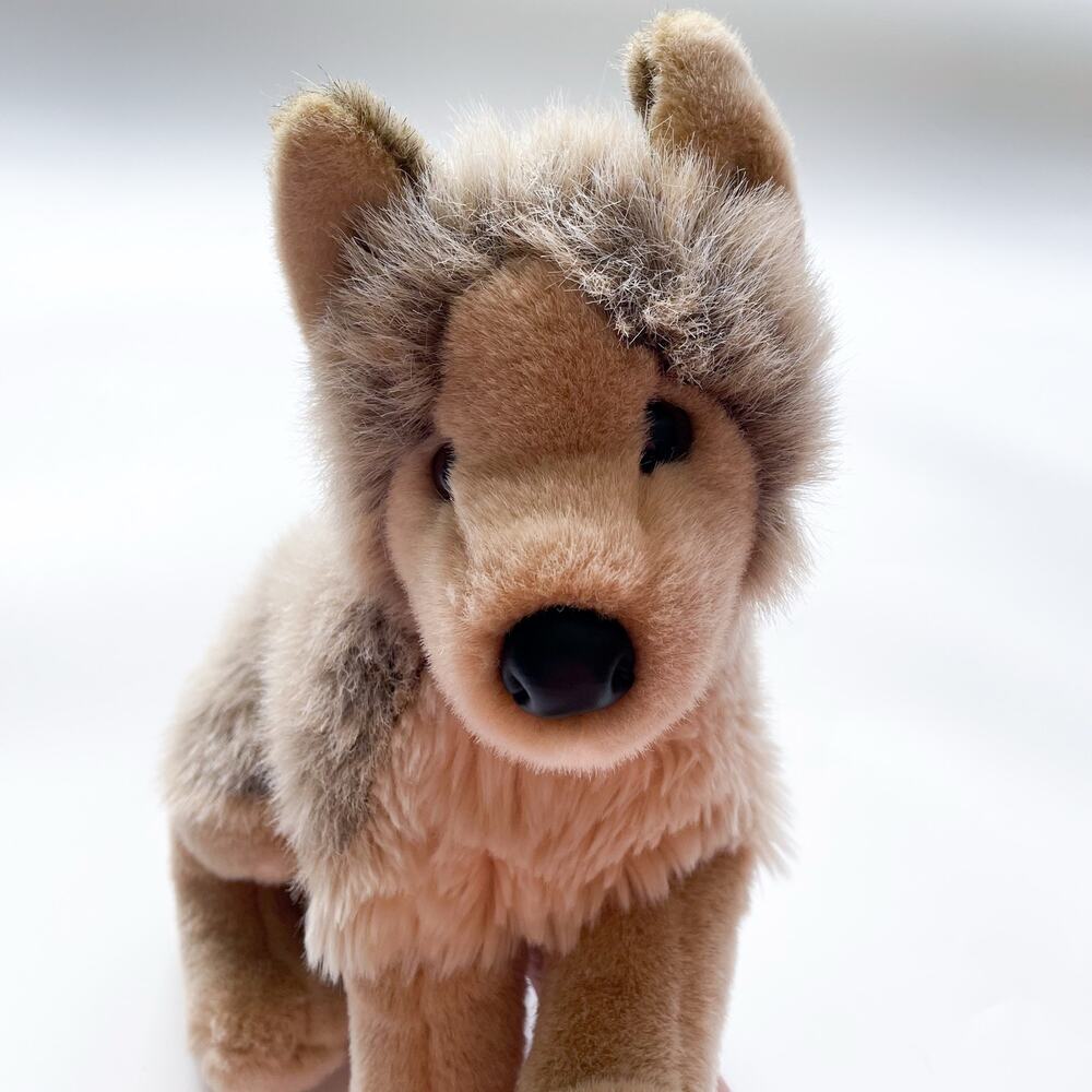 Douglas Cuddle Toy Tyson Wolf Plush Retired Stuffed Animal 14" 1836